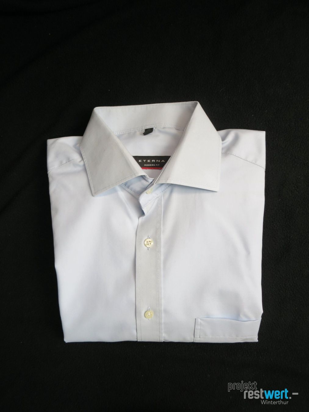 Eterna Chemises: ETERNA Modern Fit Hellblau Gr. 39 – D'occasion à Winterthur par Restwert_Winterthur 3