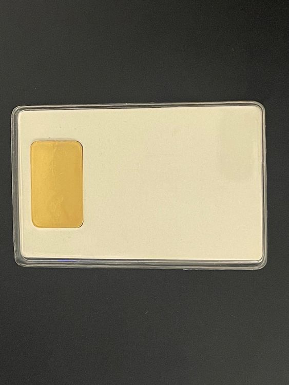 Metalli preziosi: Goldbarren 5g Kantonal Bank – Nuovo e nell'imballaggio originale da Untersiggenthal venduto da byiggy 1