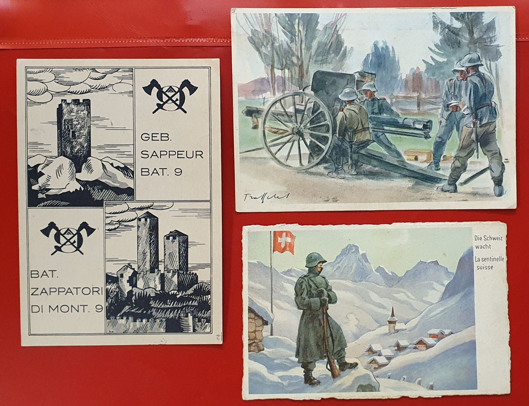 Tutti i francobolli: 3 Militär Postkarten – Usato da Kreuzlingen venduto da Rschweiz1