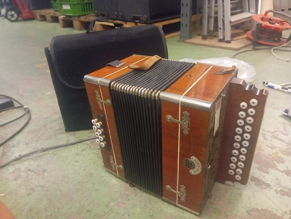 Strumenti musicali: Handörgeli Berna Harfe – Usato da Basel venduto da Petergunn