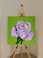 Acrylic painting Rose , 60 cm x 60 cm