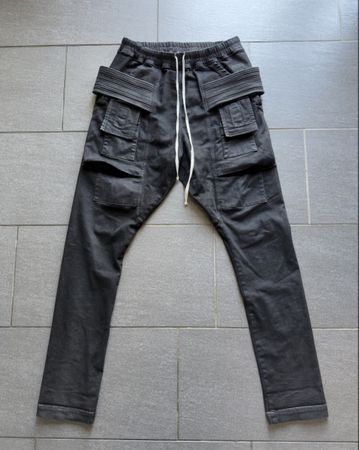 Rick Owens/DRKSHDW Creatch-Cargo Hosen Grösse M