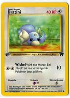Dratini Team Rocket 1.Edition 53/82 Deutsch Mint