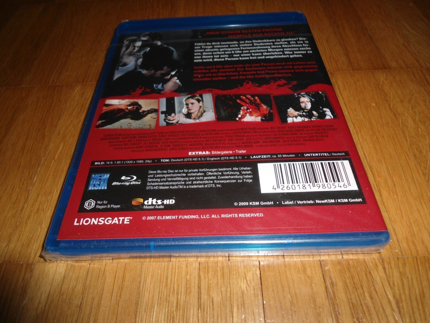 Tous les DVDs: Kill Theory - BLU RAY - UNCUT – Neuf avec emballage d'origine à Basel par havsok 1
