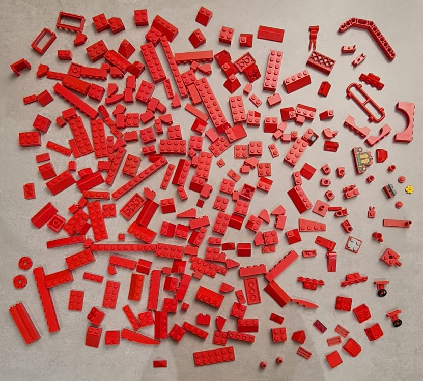 Diverse rote LEGO Teile | Kaufen auf Ricardo