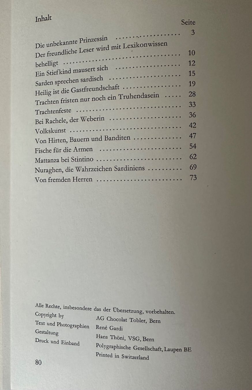 Libri: Bildband 5v6 Sardegna – Usato da Winterthur venduto da jud_xfw6 3