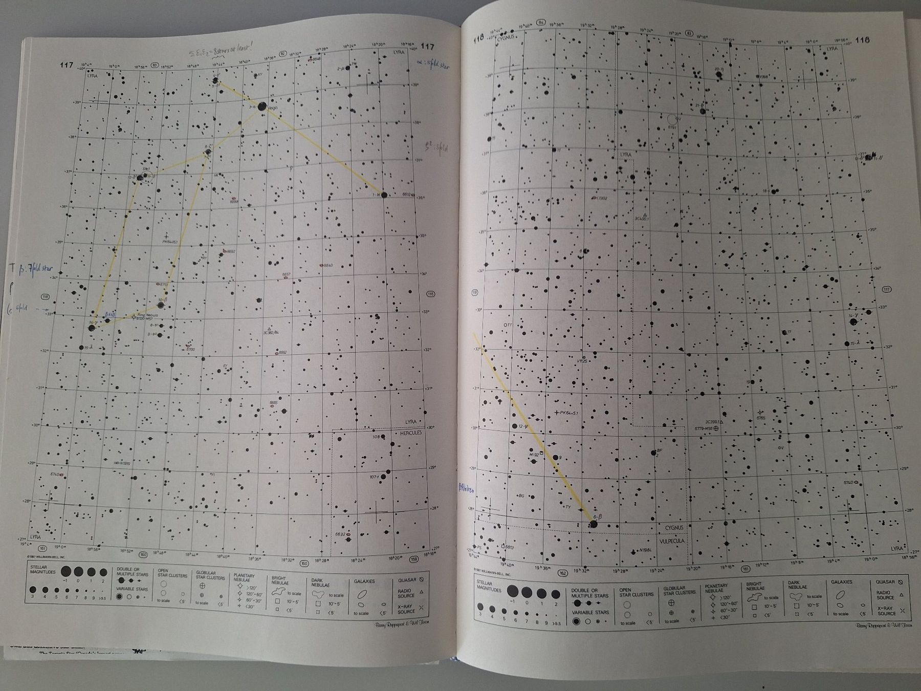 Libri: Uranometria 2000.0 Volume 1 & 2 – Usato da Chêne-Bougeries venduto da xchrysalide 2