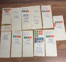 Alte Schweizer Wechsel & Bank Dokumente Stempelmarken