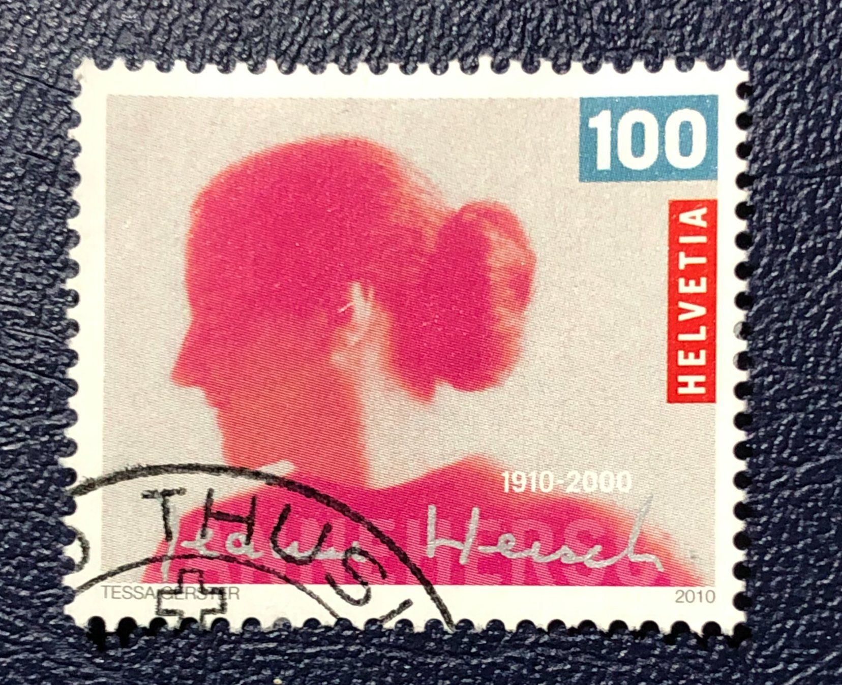 Tous les timbres: Nr.1367 100 Geburtstag Jeanne Hersch GESTEMPELT  – D'occasion à Aarau par Billa007