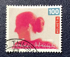 Nr.1367 100 Geburtstag Jeanne Hersch GESTEMPELT 