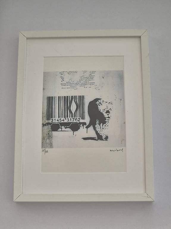 Foto & Immagini: Banksy "Barcode" (limitiert 25/150) – Usato da Staufen venduto da saerdna81 4