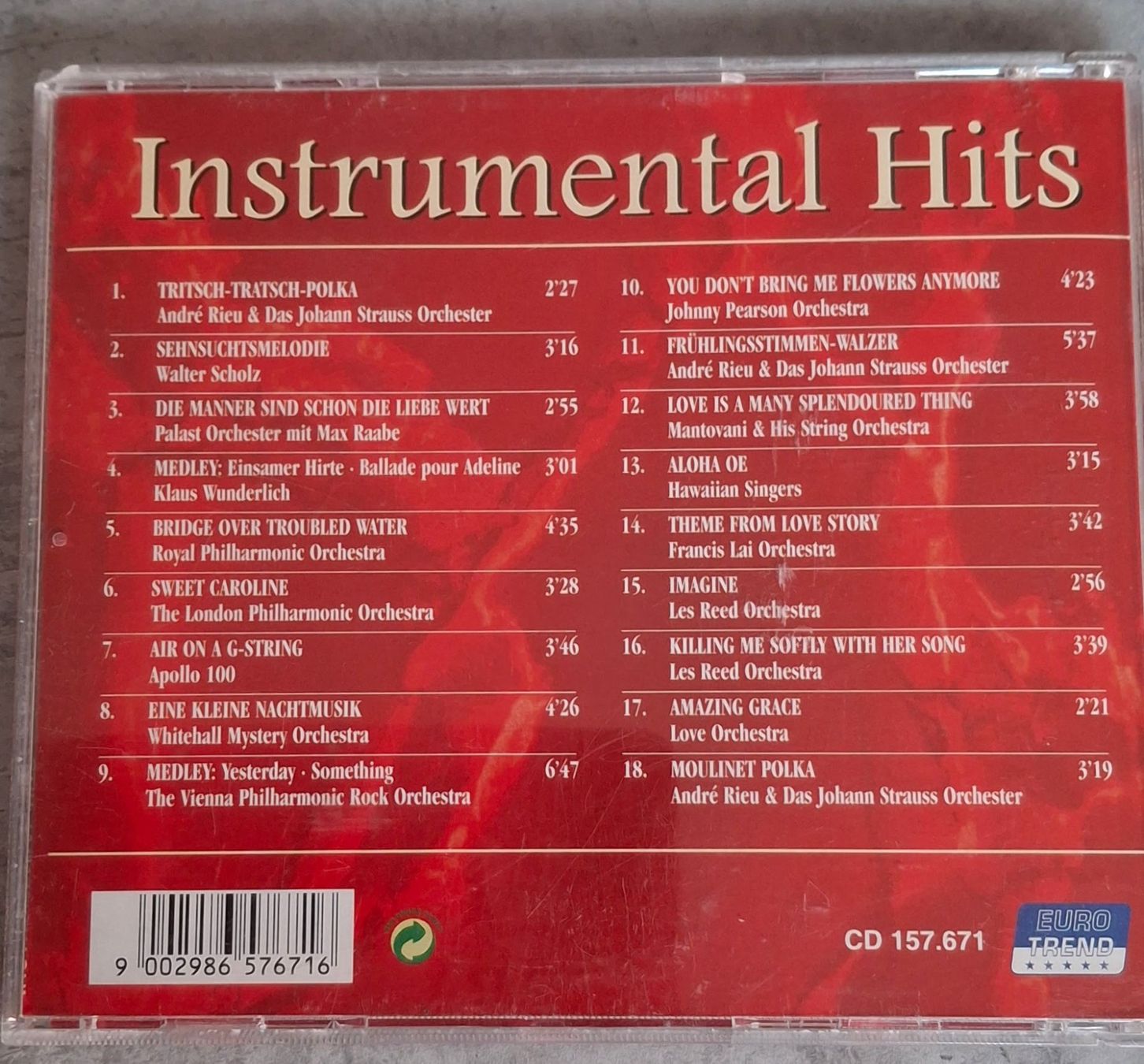 CDs: André Rieu and Friends - Instrumental Hits – Gebraucht aus Reinach BL von Chela04 2