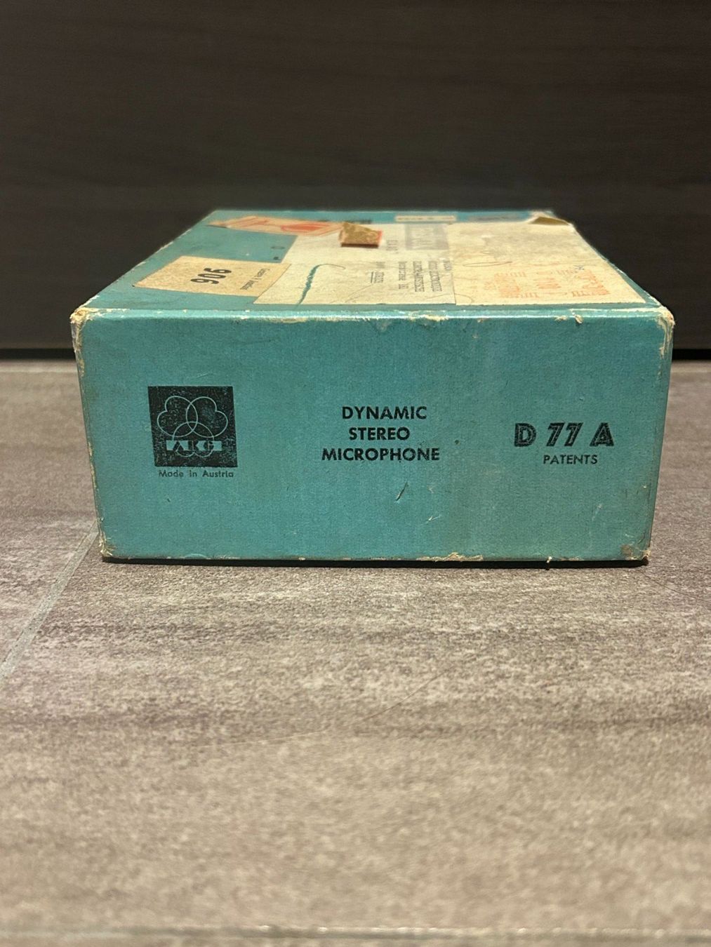 Microfoni: Saba D-77 A Stereo Dynamic Microphone vintage – Usato da Lausanne venduto da Weber1007 2