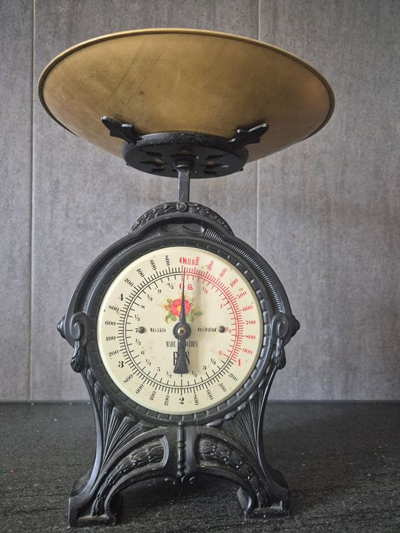 Balance De Cuisine Vintage EKS – Max 3Kg – Fabriquée En Suède – Design Rétro