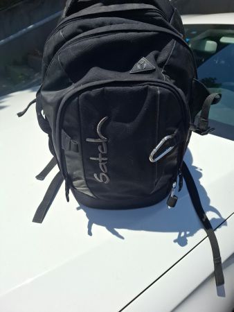 Schulrucksack Satch schwarz eher klein
