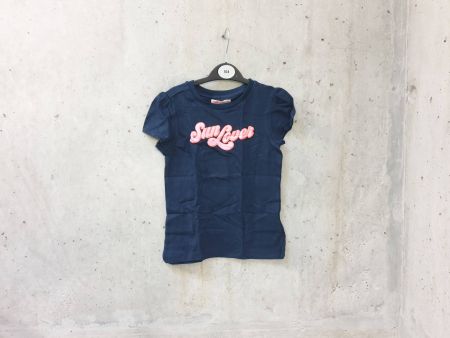 T-shirt Pebble Stone, bleu marine, fille, taille 110