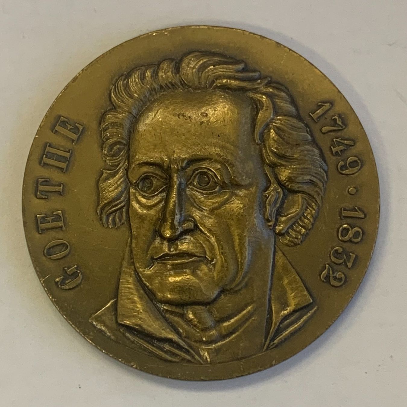 Medaglie: Medaille - Goethe 1749 - 1832 – Usato da Gundetswil venduto da Egro100