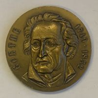 Medaille - Goethe 1749 - 1832