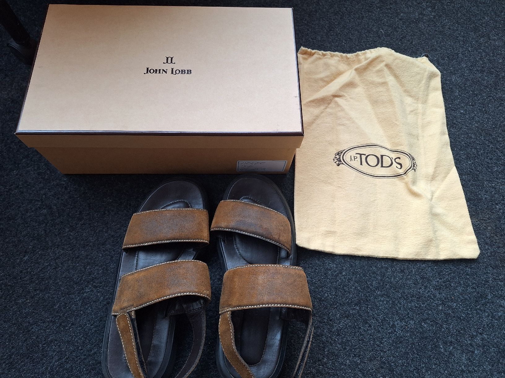 Hogan Herrenschuhe: HOGAN LUXUS SANDALEN LEDER – Gebraucht aus Niederwangen BE von pfiff02
