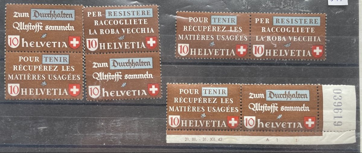 Tutti i francobolli: Lot Altstoffverwertung – Usato da Zug venduto da gip41