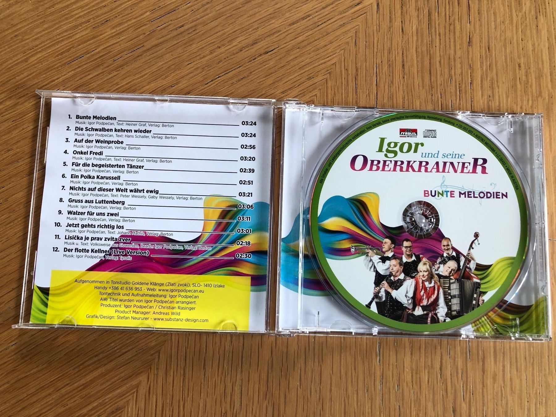 CD: Igor und seine Oberkrainer – Usato da Schübelbach venduto da Dolly990_2 1