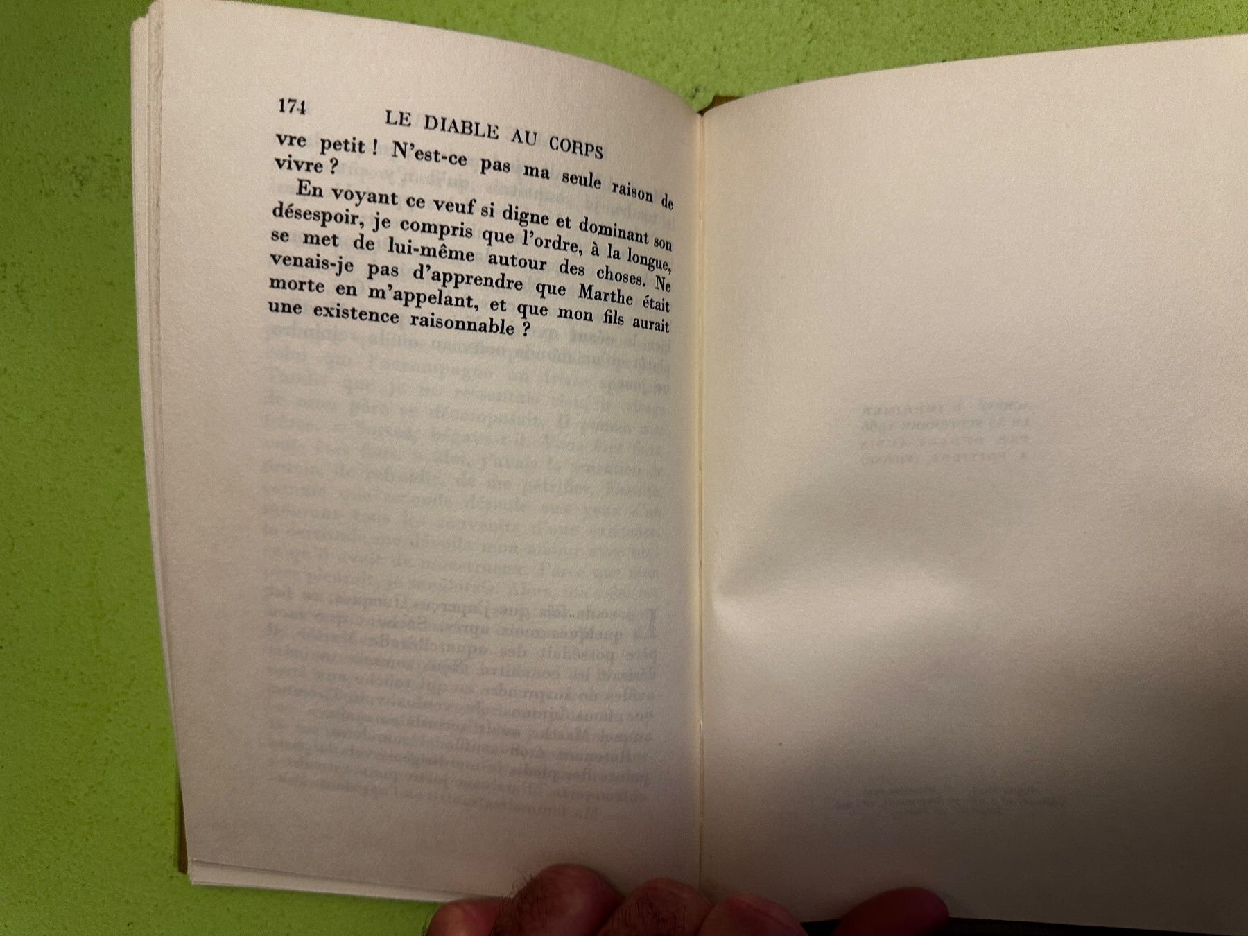 Libri: Raymond Radiguet: Le diable au corps. 1966 – Usato da Zürich venduto da allp 5