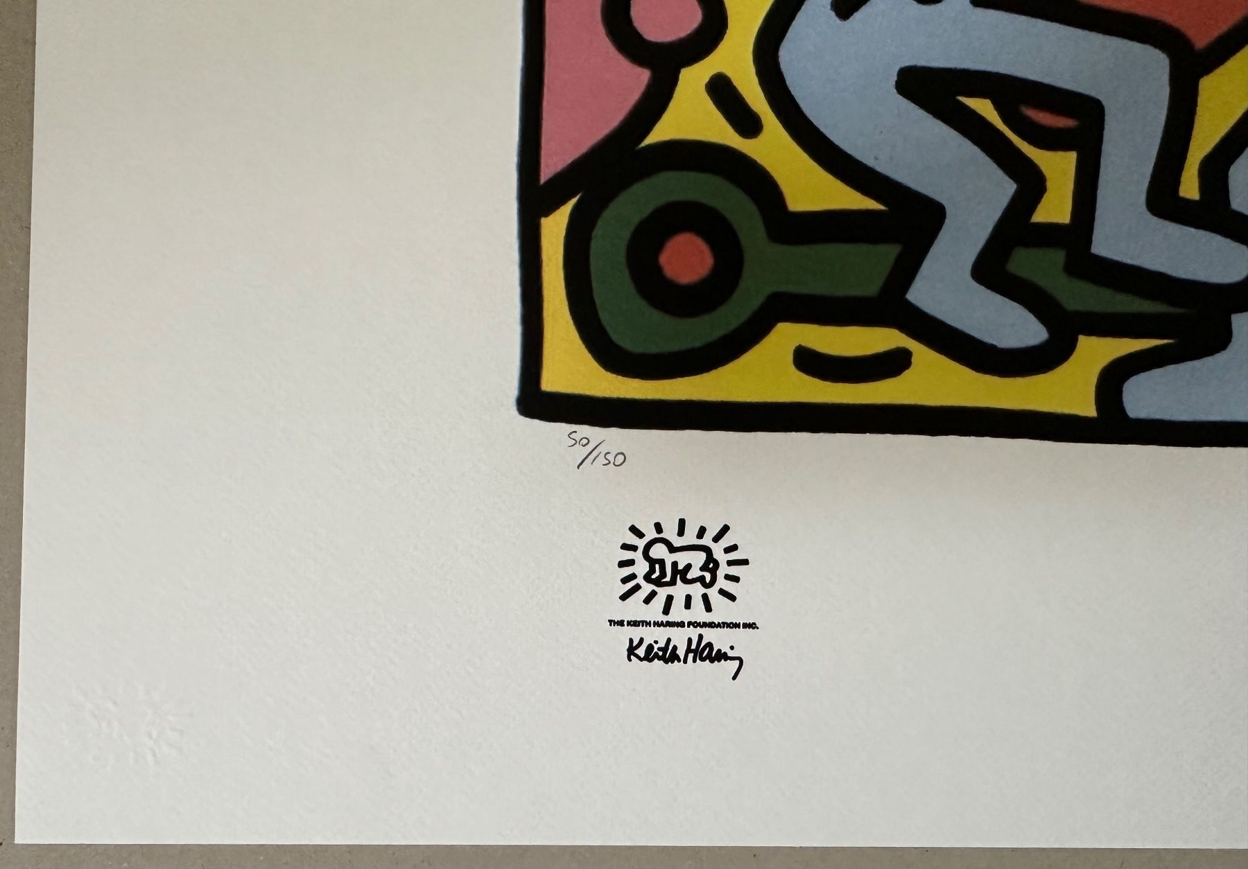 Dipinti: Keith Haring: Untitled, POP Art 50/150 – Nuovo (secondo la descrizione) da Meilen venduto da Smgdesign 1
