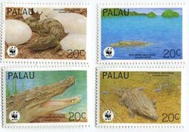 Briefmarken "Krokodile". Palau.