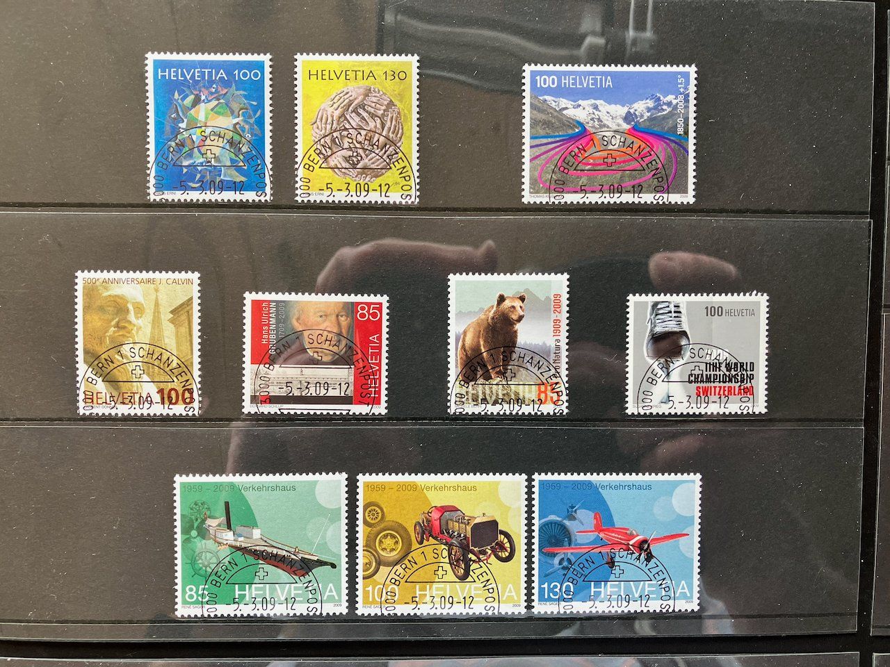 Tutti i francobolli: Jahresset 2009 Schweiz gestempelt – Usato da Nesslau venduto da zueri6 1