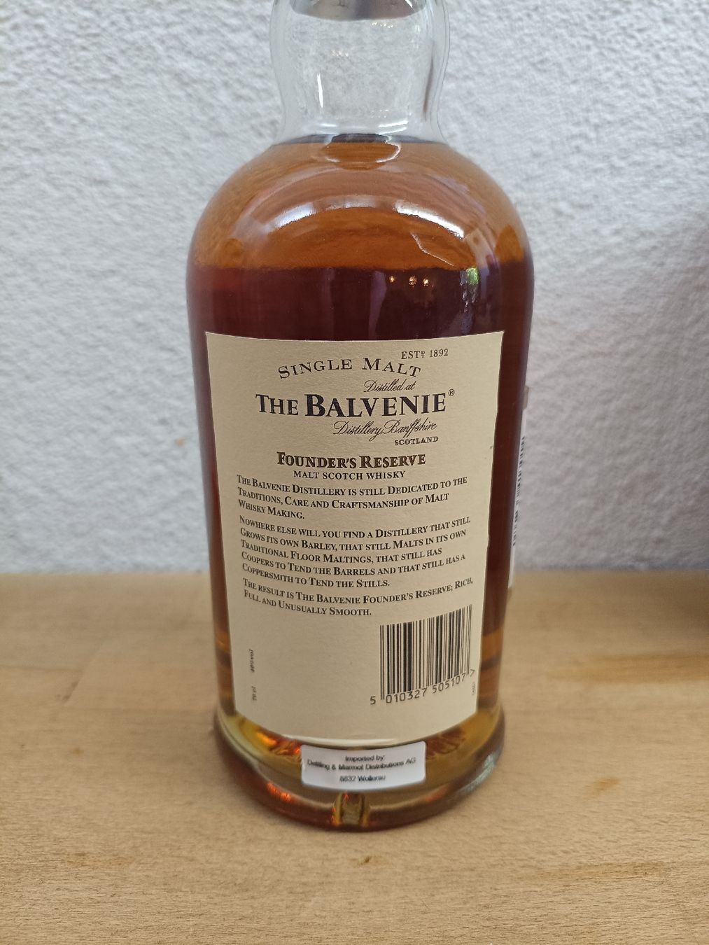 Balvenie Bevande alcoliche: Balvenie 10 Founder's Reserve – Nuovo (secondo la descrizione) da Bern venduto da Mundart1 1
