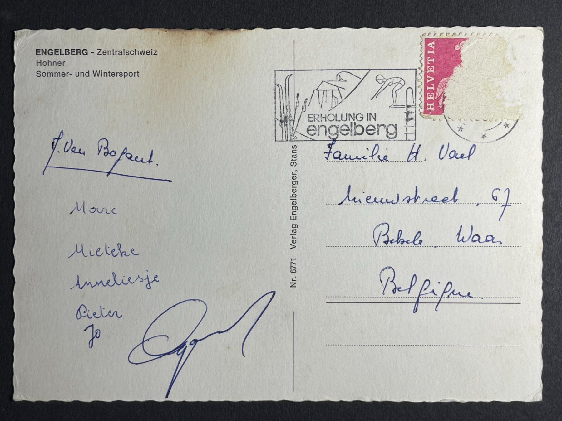 Cartes postales: Engelberg – D'occasion à Steg VS par _vinci_ 1