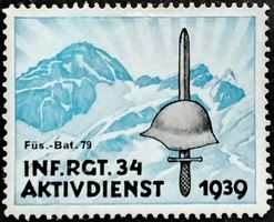 Soldatenmarke 2.WK, Füsilier Batallion 79, Wi Inf 446