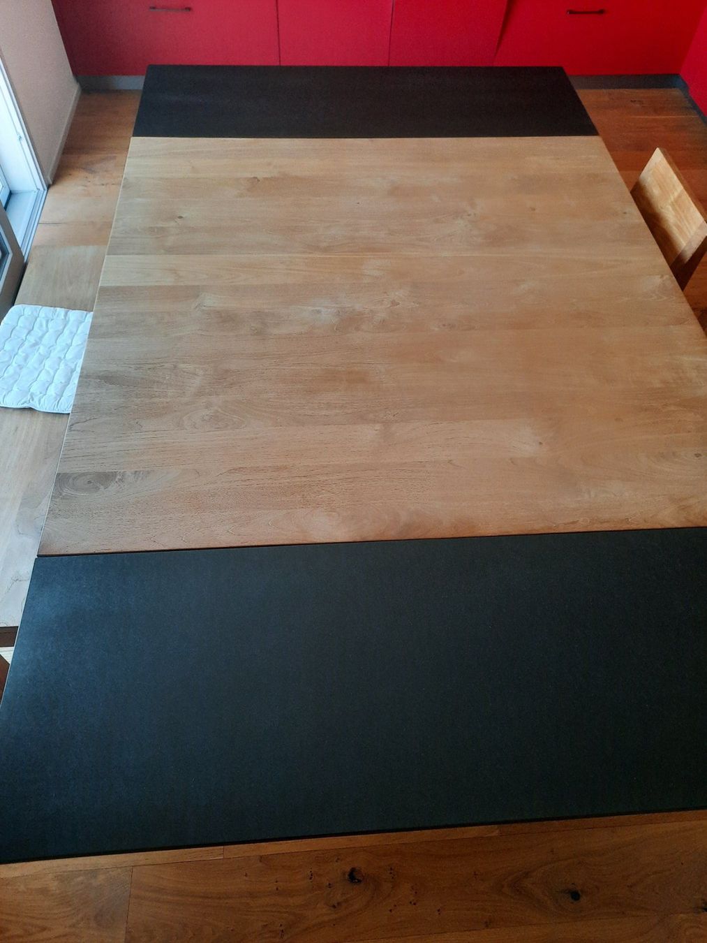 Ethnicraft Set di tavolo e panche: Table en teck massif avec chaises et bancs – Usato da Farvagny-le-Petit venduto da ach_jqj9 3