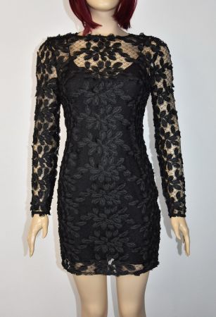 Topshop Damen Kleid Cocktailkleid Partykle/schwarz/Gr.34/Neu