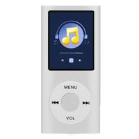 Metal MP3/4 Player mit 1.8 inch TFT Display in Silber