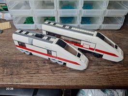 Deux train lego city