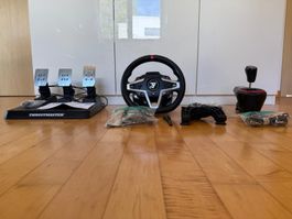 Thrustmaster T248 Gaming Lenkrad/Thrustmaster TH8S Shifter