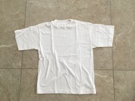 Kinder T-Shirt, Weiss, Grösse 152, Baumwolle, NEU!