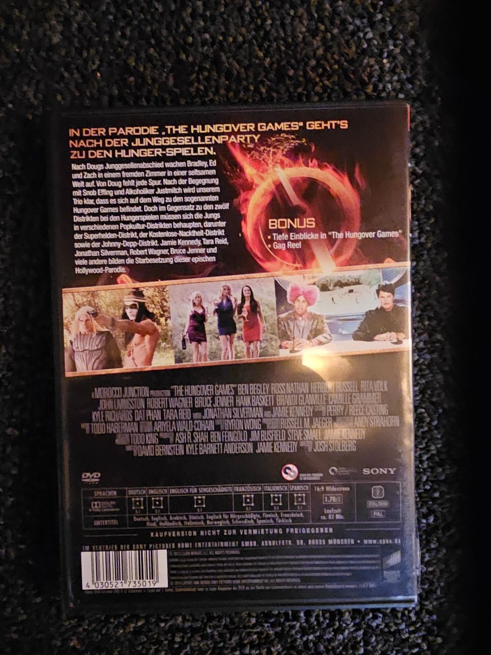 Tutti i DVDs: HUNGOVER GAMES(14066) – Usato da Ruswil venduto da M71 1
