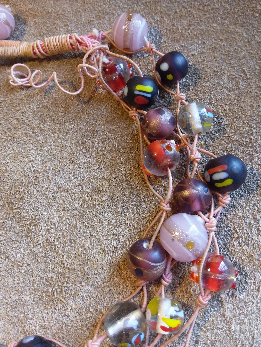 Murano Catenine: Halskette mit handmade wertvollen Glasperlen Murano – Usato da Zürich venduto da SciTec 6