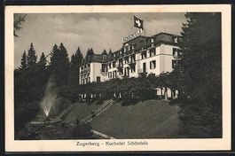 Zugerberg, Kurhotel Schönfels mit Schwe