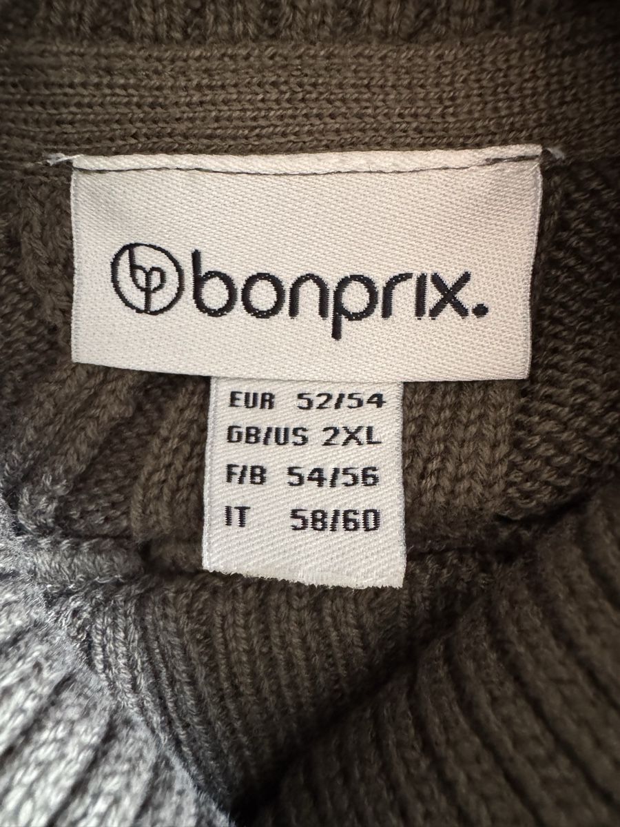 Maglioni & Felpe: Pull poncho oversize Bonprix kaki, taille 2XL,  – Nuovo e nell'imballaggio originale da Morges venduto da sandy069 2