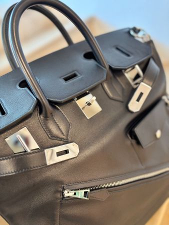 Sac haut a courroies 40 rock veau 89 avec fact. originale