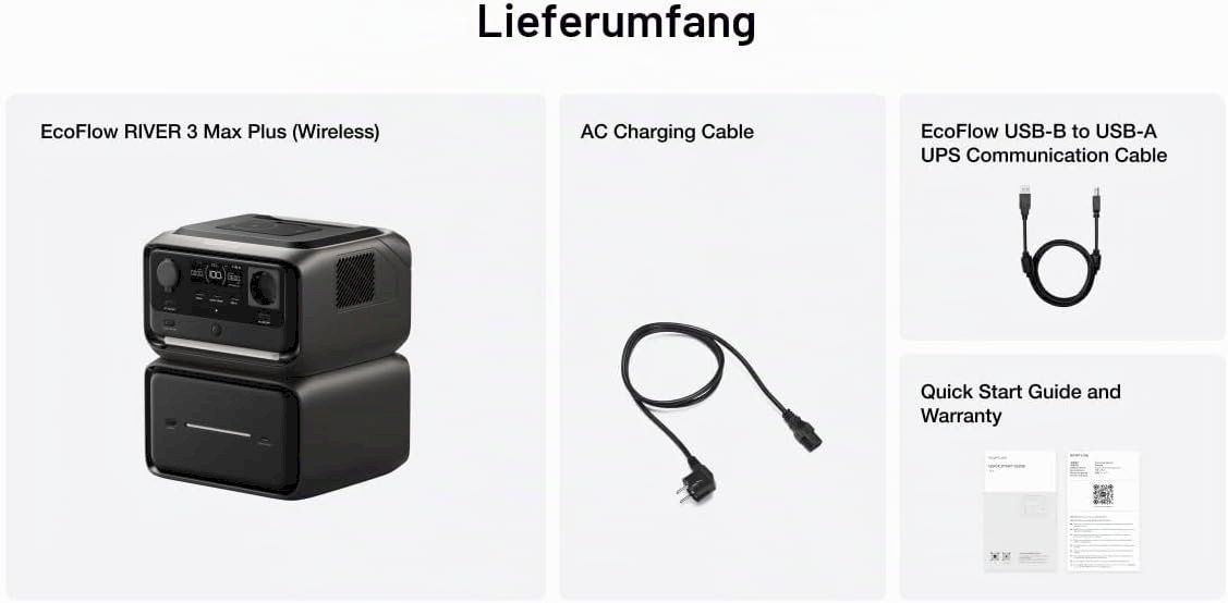 Akkus: EcoFlow River 3 Max Plus Powerstation – Neu und originalverpackt aus Bottighofen von zaap 2
