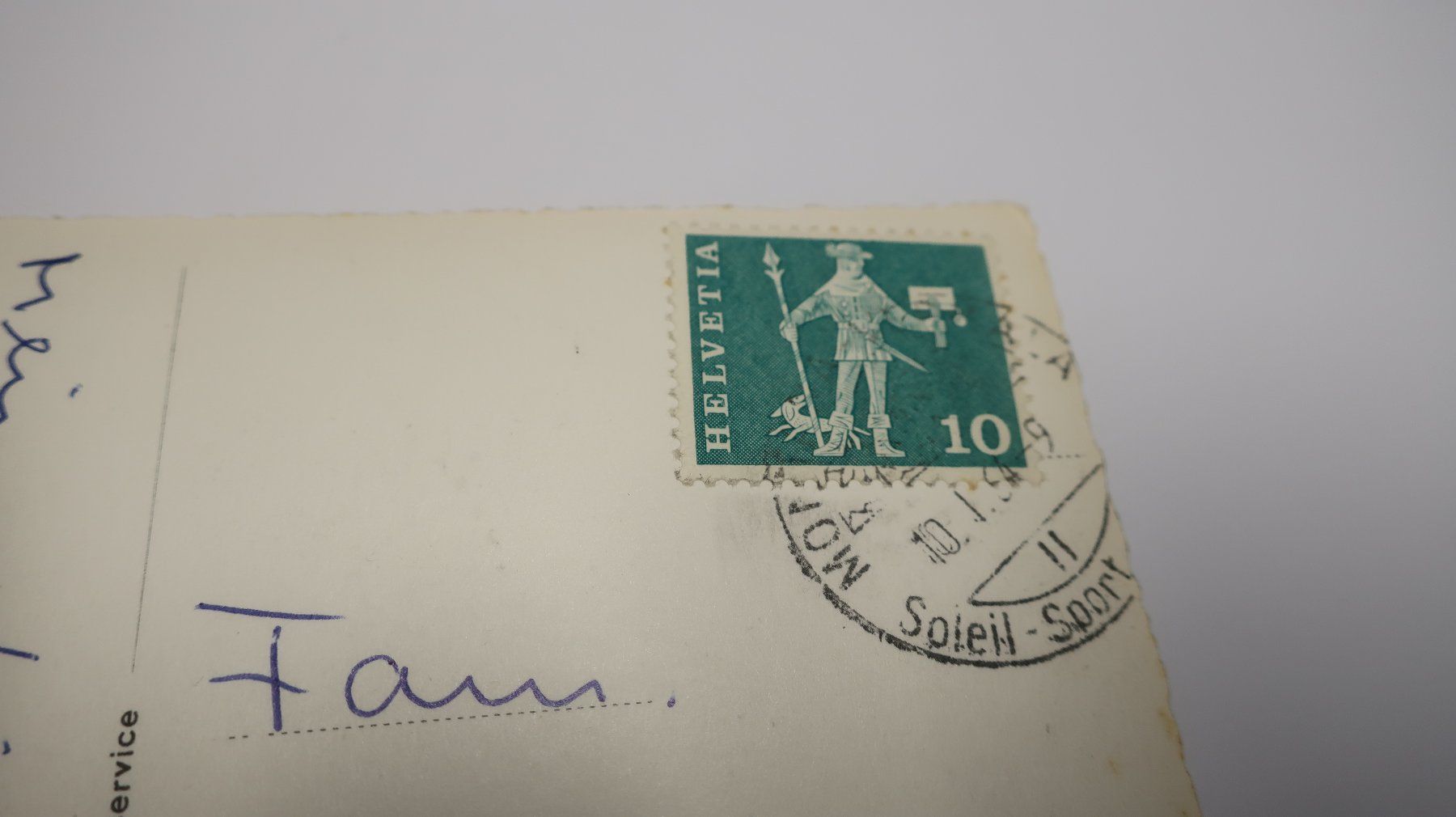 Ansichtskarten: Crans s. Sierre Multivues 1964 – Gebraucht aus Cormoret von Pascalll2001 7