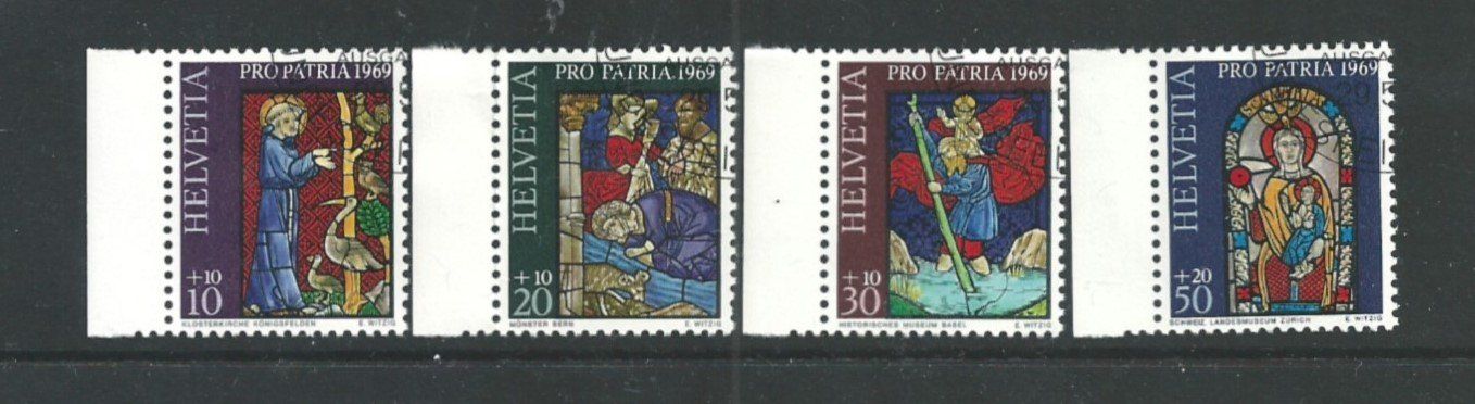 Alle Briefmarken: 1969 Pro Patria – Gebraucht aus Trübbach von Sammer51