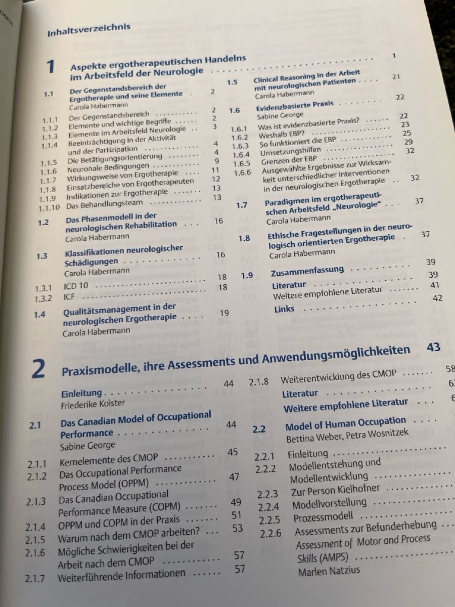 Bücher: Ergotherapie im Arbeitsfeld Neurologie – Gebraucht aus Beinwil am See von Doolin 1