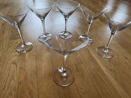 Martini-Gläser - 6 Stück