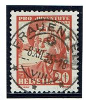 Pro Juventute J75 Vollstempel Frauenfeld