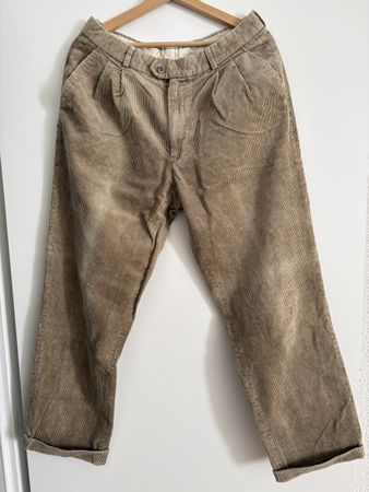 Cord Hose Beige